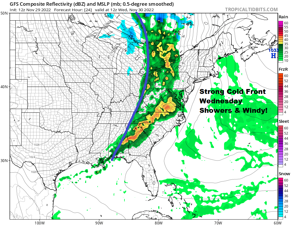 Weather in 5 Severe Weather South Today, Strong Winds Rain Northeast